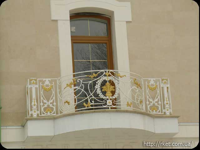 Художественное литье. Ограда балконная. Фото 1